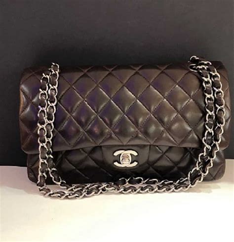 chanel purse brown|authentic chanel bag price.